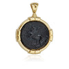 Black Intaglio Pegasus Pendant