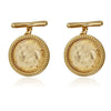 Yellow Intaglio Pegasus Cufflinks