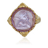 Lilac Intaglio Cupid Ring