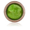 Light Green Intaglio Athena Ring